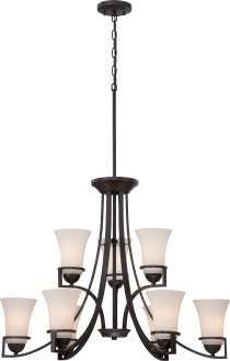 NEVAL 9 LT- 2 TIER CHANDELIER - 60-5589