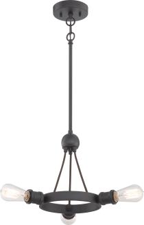 PAXTON 3 LIGHT SEMI FLUSH - 60-5723