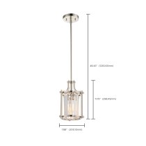 KRYS 1 LIGHT MINI PENDANT - 60-5764