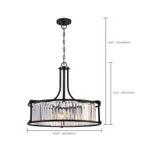 KRYS 4 LIGHT PENDANT - 60-5771
