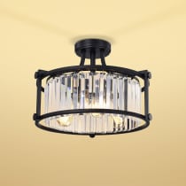 KRYS 3 LIGHT SEMI FLUSH - 60-5773