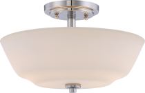 WILLOW 2 LT SEMI FLUSH - 60-5806