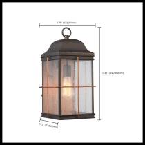 HOWELL 1 LT LG OUTDOOR LANTERN - 60-5833