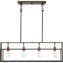 LAKE 4 LIGHT ISLAND PENDANT - 60-5854