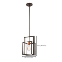 LAKE 1 LIGHT MINI PENDANT - 60-5855