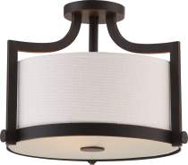 MEADOW 3 LIGHT SEMI FLUSH - 60-5888