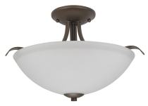 DILLARD 2 LT SEMI FLUSH - 60-5916