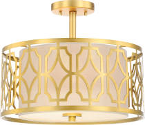 2 LIGHT - 15" SEMI FLUSH FIXTU - 60-5937