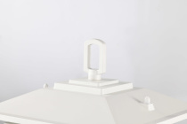 COVE NECK 1LT OUTDOOR SM POST - 60-5954