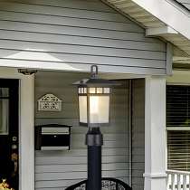 COVE NECK 1LT OUTDOOR SM POST - 60-5956