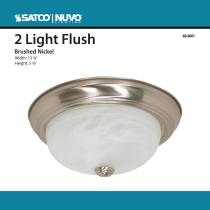 2 LT - 13" FLUSH FIXTURE - 60-6001