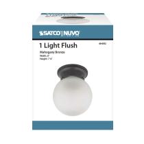 1 LIGHT 6" BALL CEILING - 60-6012