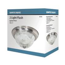 2 LIGHT 11" FLUSH MOUNT - 60-6023