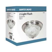 2 LIGHT 13" FLUSH MOUNT - 60-6024