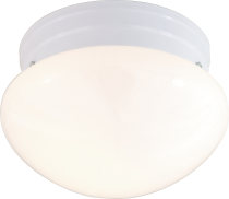 1 LIGHT SMALL MUSHROOM FLUSH - 60-6026