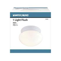 1 LIGHT SMALL MUSHROOM FLUSH - 60-6026