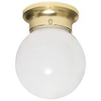 1 LIGHT 6" BALL FIXTURE - 60-6028