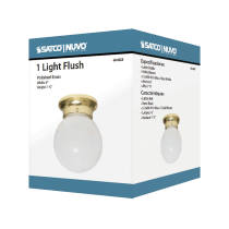 1 LIGHT 6" BALL FIXTURE - 60-6028