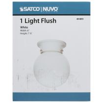 1 LIGHT 6" BALL FIXTURE - 60-6033