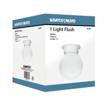 1 LIGHT 6" BALL FIXTURE - 60-6033