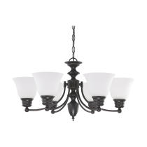 EMPIRE 6 LIGHT 26" CHANDELIER - 60-6042