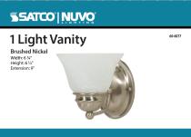 EMPIRE 1 LT 7" VANITY - 60-6077