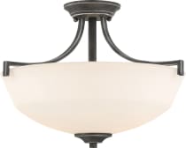 CHESTER - 2 LIGHT SEMI FLUSH - 60-6369