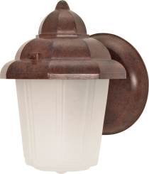 1 LT HOOD OUTDOOR WALL LANTERN - 60-640
