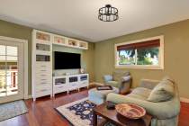 PAYNE 4 LIGHT SEMI-FLUSH - 60-6413