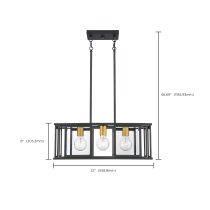PAYNE 4 LIGHT PENDANT - 60-6414