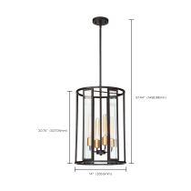 PAYNE 4 LIGHT FOYER - 60-6415