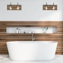 WINCHESTER 2 LIGHT VANITY - 60-6428