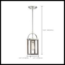 BLISS 1 LIGHT MINI PENDANT - 60-6484
