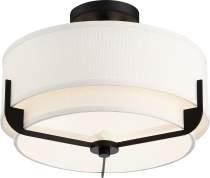 FRANKIE 3 LIGHT SEMI FLUSH - 60-6545