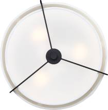 FRANKIE 3 LIGHT SEMI FLUSH - 60-6545