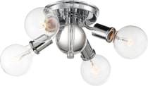 BOUNCE 4 LIGHT FLUSH MOUNT - 60-6564