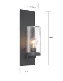 INDIE 1 LT LARGE WALL SCONCE - 60-6578