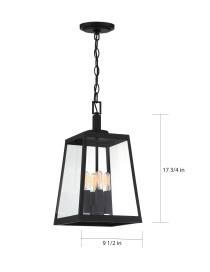 HALIFAX 4 LT HANGING LANTERN - 60-6584
