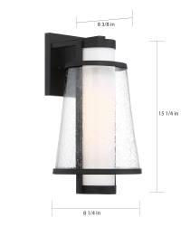 ANAU 1 LIGHT MEDIUM LANTERN - 60-6602