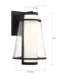 ANAU 1 LIGHT LARGE LANTERN - 60-6603