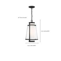 ANAU 1 LIGHT HANGING LANTERN - 60-6604