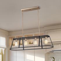 CHASSIS 4 LIGHT ISLAND PENDANT - 60-6644