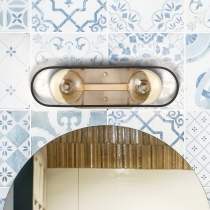 CHASSIS 2 LIGHT VANITY - 60-6652