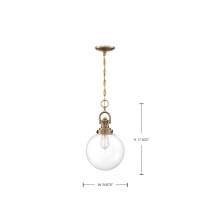 SKYLOFT 1 LIGHT PENDANT - 60-6671