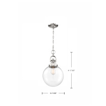 SKYLOFT 1 LIGHT PENDANT - 60-6672