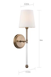 OLMSTEAD 1 LIGHT WALL SCONCE - 60-6687