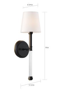 OLMSTEAD 1 LIGHT WALL SCONCE - 60-6689