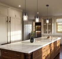 ANTEBELLUM 1 LT MINI PENDANT - 60-6731