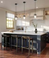 ANTEBELLUM 1 LT MINI PENDANT - 60-6733