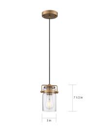 ANTEBELLUM 1 LT MINI PENDANT - 60-6735